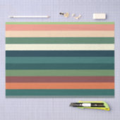 Kleur strepen tissuepapier (Craft)