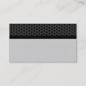 Kleur Tex-geschuurd - Honeycomb Donker Visitekaartje (Achterkant)