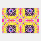 Kleur Therapie Wrapping Papier Flat Sheet Set van  Inpakpapier Vel (Voorkant)