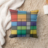 Kleur Throw Kussen (Deken)