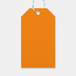 kleur UT oranje Cadeaulabel