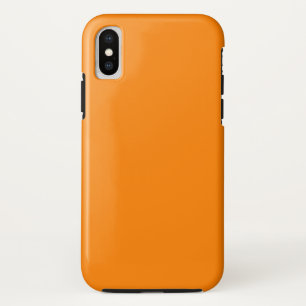 kleur UT oranje iPhone X Hoesje