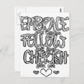 Kleur uw eigen briefkaart (Voorkant / Achterkant)