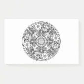 Kleur uw eigen kleurboek Mandala Dierenontwerp Post-it® Notes (Voorkant)