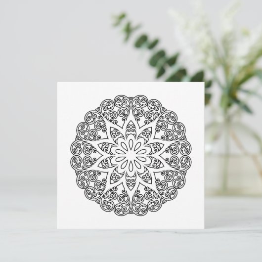 Kleur uw eigen MANDALA - kleurrijk boek 1 (Staand voorkant)