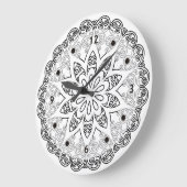 Kleur uw eigen MANDALA - kleurrijk boek 1 Grote Klok (Hoek)