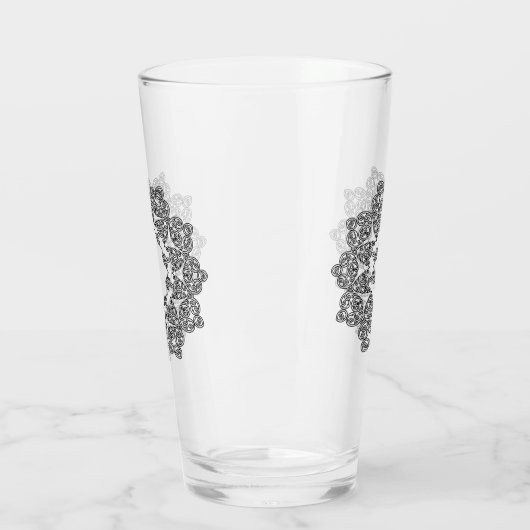 Kleur uw eigen MANDALA - kleurrijk boek 3 Glas (Links)