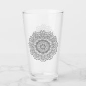 Kleur uw eigen MANDALA - kleurrijk boek 4 Glas (Voorkant)