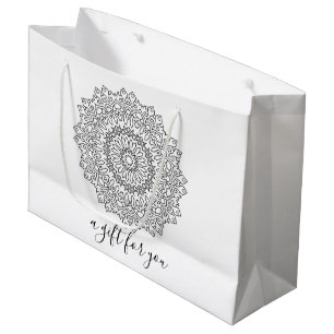 Kleur uw eigen MANDALA - kleurrijk boek 4 Groot Cadeauzakje