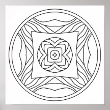 Kleur uw eigen mandala