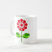 Kleur uw eigen mok! koffiemok (Voorkant links)