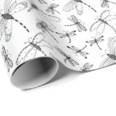 Kleur uw eigen navigatiepatroon cadeaupapier (Rol Hoek)