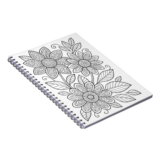 Kleur uw eigen notitieboek (Rechterzijde)