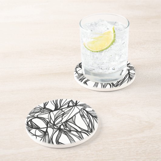 Kleur Uw eigen Onderzetter voor zandsteencirkel: k (Zijkant)