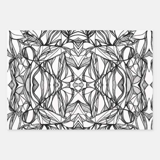 Kleur uw eigen papier met onmiddellijke verpakking inpakpapier vel (Voorkant 2)