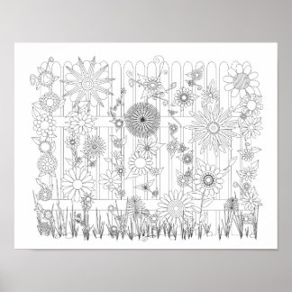 Kleur uw eigen Poster