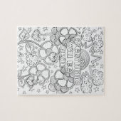 Kleur uw eigen puzzel (Horizontaal)