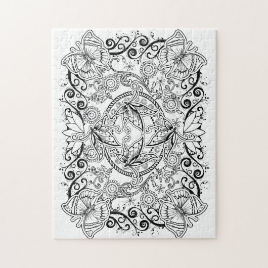 Kleur uw eigen puzzels (Verticaal)