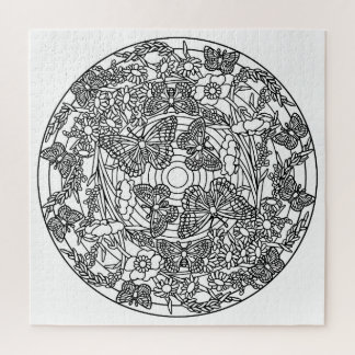 Kleur uw eigen tekenflesjes voor het ontwerp van h legpuzzel