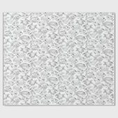 Kleur uw eigen tropische vis cadeaupapier (Vlak)