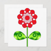 Kleur uw eigen uitnodiging! kaart (Voorkant / Achterkant)