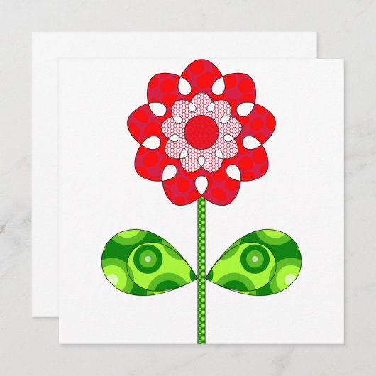 Kleur uw eigen uitnodiging! kaart (Voorkant / Achterkant)