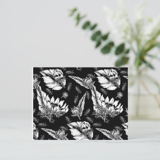 Kleur uw eigen zonnebloemen briefkaart (Staand voorkant)