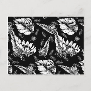 Kleur uw eigen zonnebloemen briefkaart