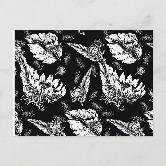 Kleur uw eigen zonnebloemen briefkaart (Voorkant)