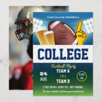 Kleur van American Football-feest wijzigen en logo