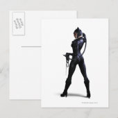 Kleur van Catwoman Briefkaart (Voorkant / Achterkant)