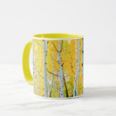 Kleur van de Aspen-bomen 1 Mok (Voorkant links)