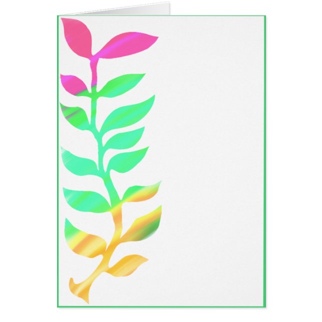 Kleur van de Groeikaart (Voorkant)