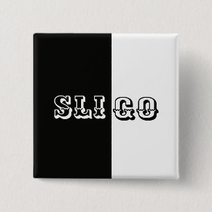 Kleur van de Sligo Pin-badge Vierkante Button 5,1 Cm