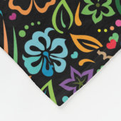 Kleur van het leven fleece deken (Hoek)