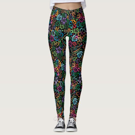 Kleur van het leven leggings (Voorkant)