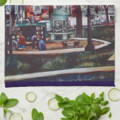 Kleur van het Unievierkant Theedoek (Gevouwen)