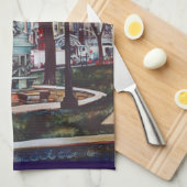 Kleur van het Unievierkant Theedoek (Quarter Fold)