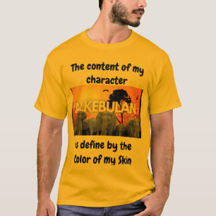 Kleur van mijn huid t-shirt