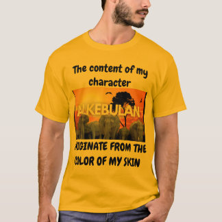 Kleur van mijn huid t-shirt