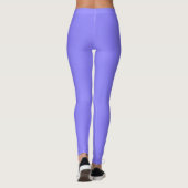 Kleur van periwinkle (violet en blauw) leggings (Achterkant)