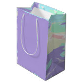 Kleur van Unicorn Medium Cadeauzakje (Achterkant Gekanteld)