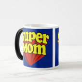 Kleur Veranderend Superheld Moederdag Superheld Magische Mok (Voorkant links)