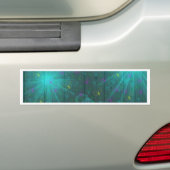 kleur vlinder bumpersticker (Op auto)