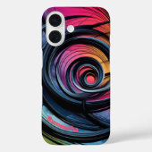 Kleur Vortex Case-Mate iPhone Case (Achterkant)