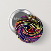 Kleur Vortex Ronde Button 5,7 Cm (Voorkant /achterkant)