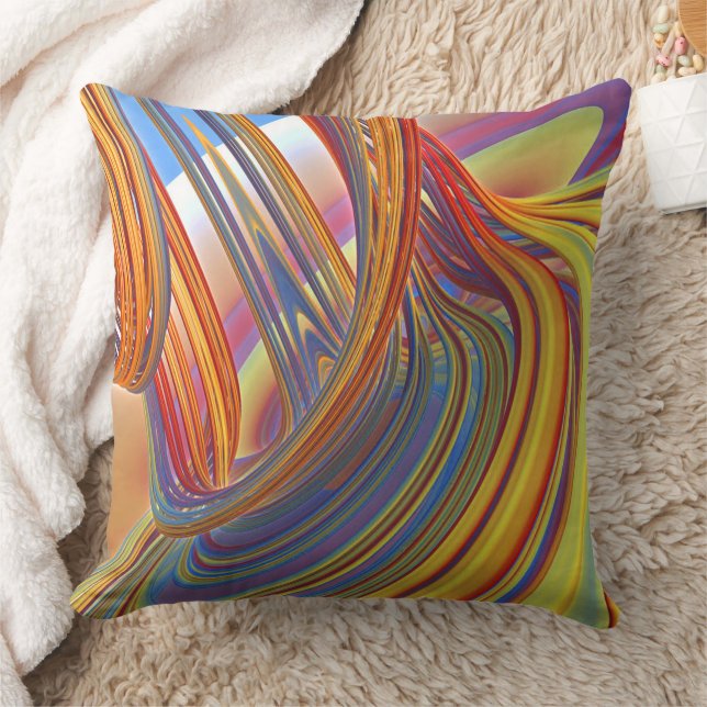 Kleur waterval Worp kussen (Deken)