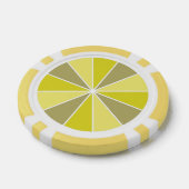 Kleur Wiel / Rays aangepaste poker chips (Enkel)