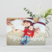 KLEUR WIJZIGEN - Kerstkaart (Staand voorkant)