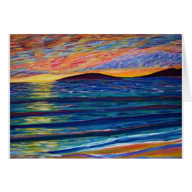 kleur zonsondergang (Voorkant Horizontaal)